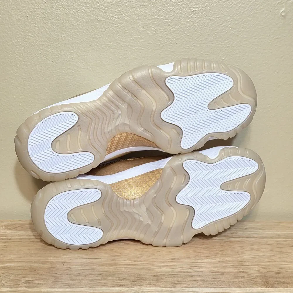 Jordan 11 Retro Low Mother's Day Shoes White Gold AH7860-102 Women's Size 9